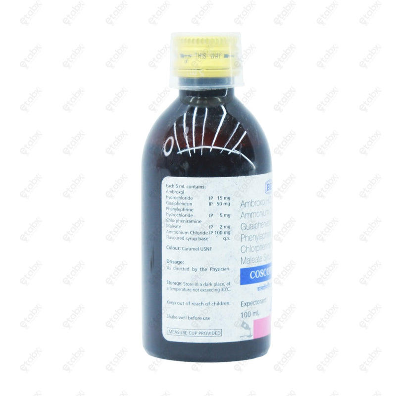 COSCOPIN BR Expectorant Syrup 100ml