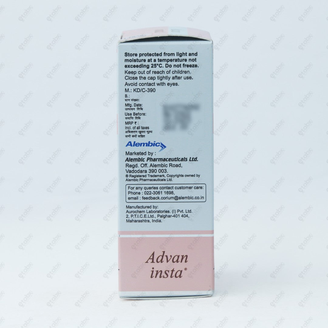 Advan Insta Cream 20GM