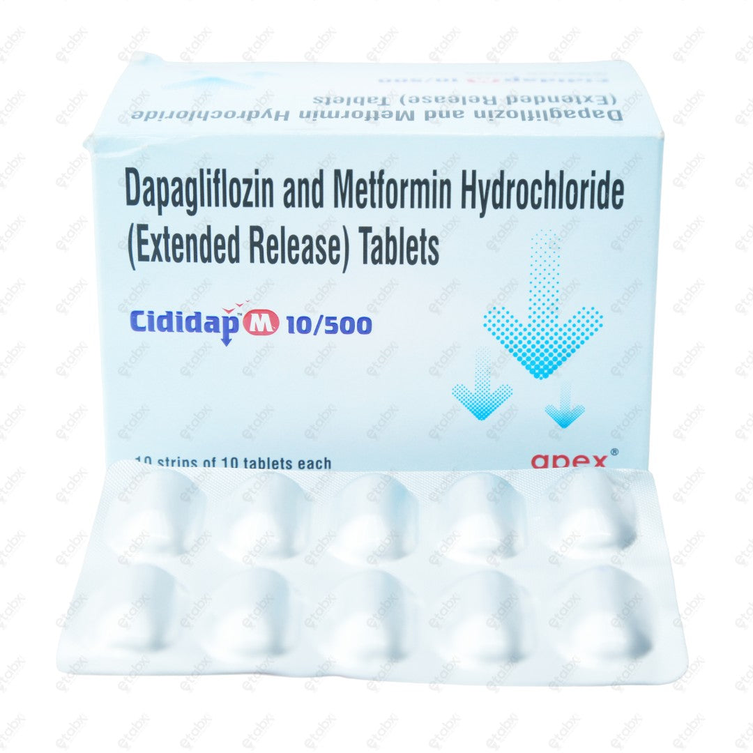 Cididap M 500mg Tablet 10's