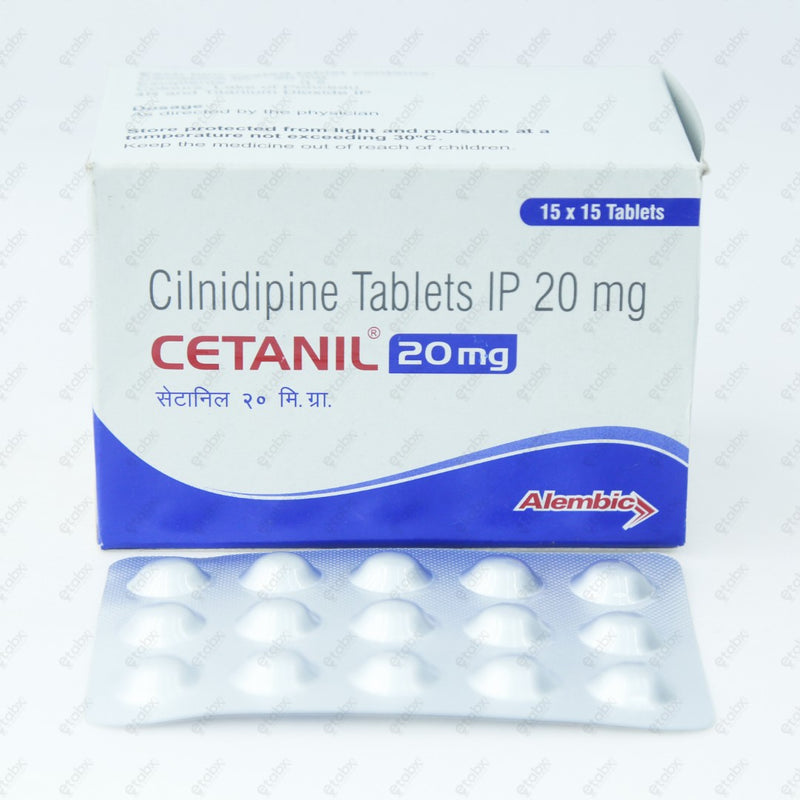 CETANIL 20MG Tablet 15's
