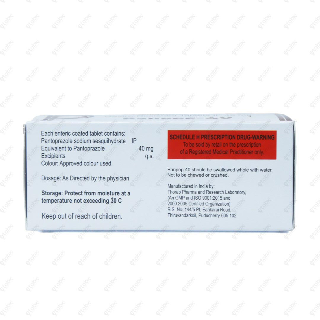Panpep 40mg Tablet 10's