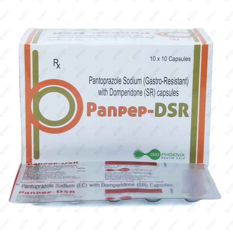 Panpep DSR Acidity Capsules 10s