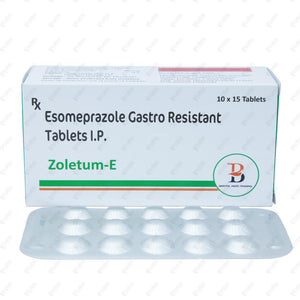 Zoletum E Tablet 15's