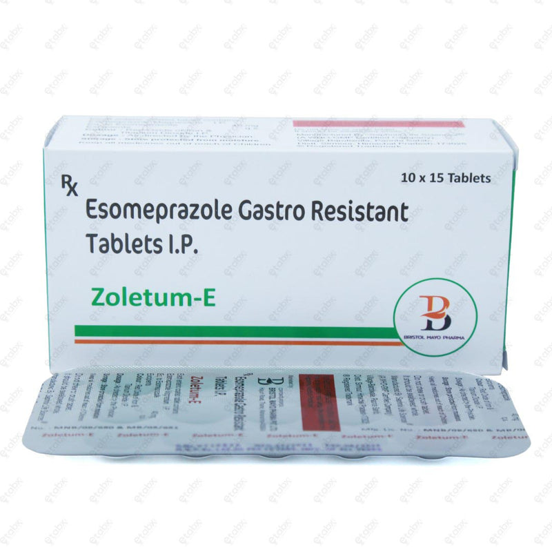 Zoletum E Tablet 15's