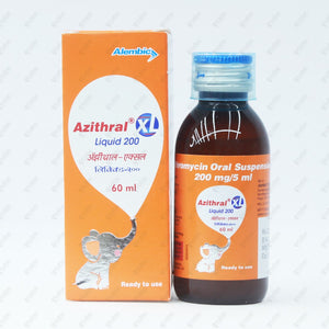 AZITHRAL XL Liquid 200mg 60ML