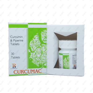 Curcumac Tablets 30'S Turmeric Extract Capsules