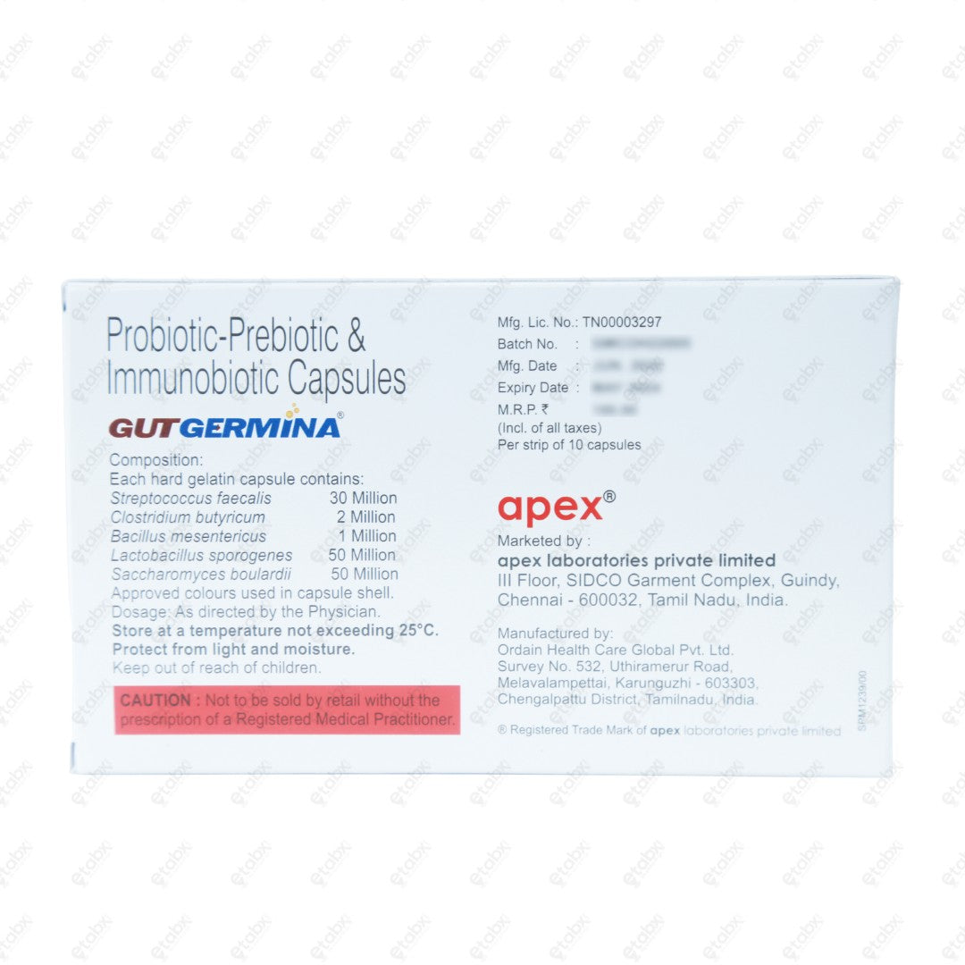 GUTGERMINA Capsule 10's