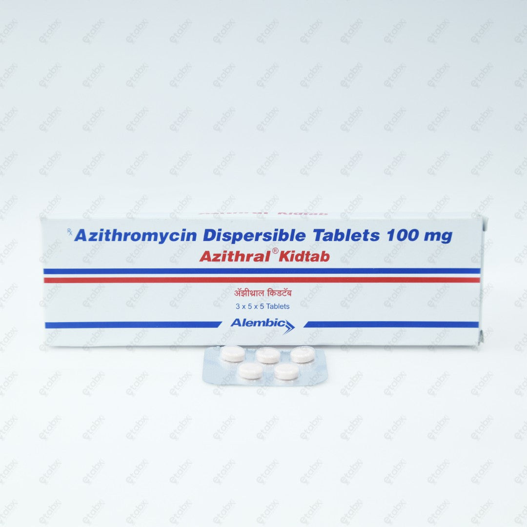 AZITHRAL KIDTAB Tablet 5's