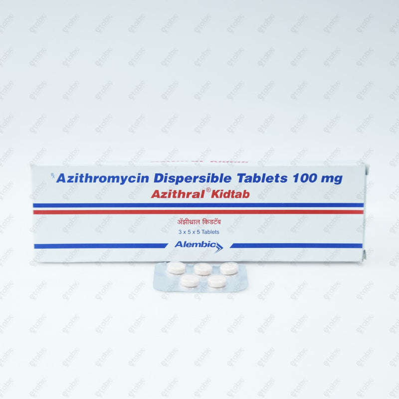 AZITHRAL KIDTAB Tablet 5's