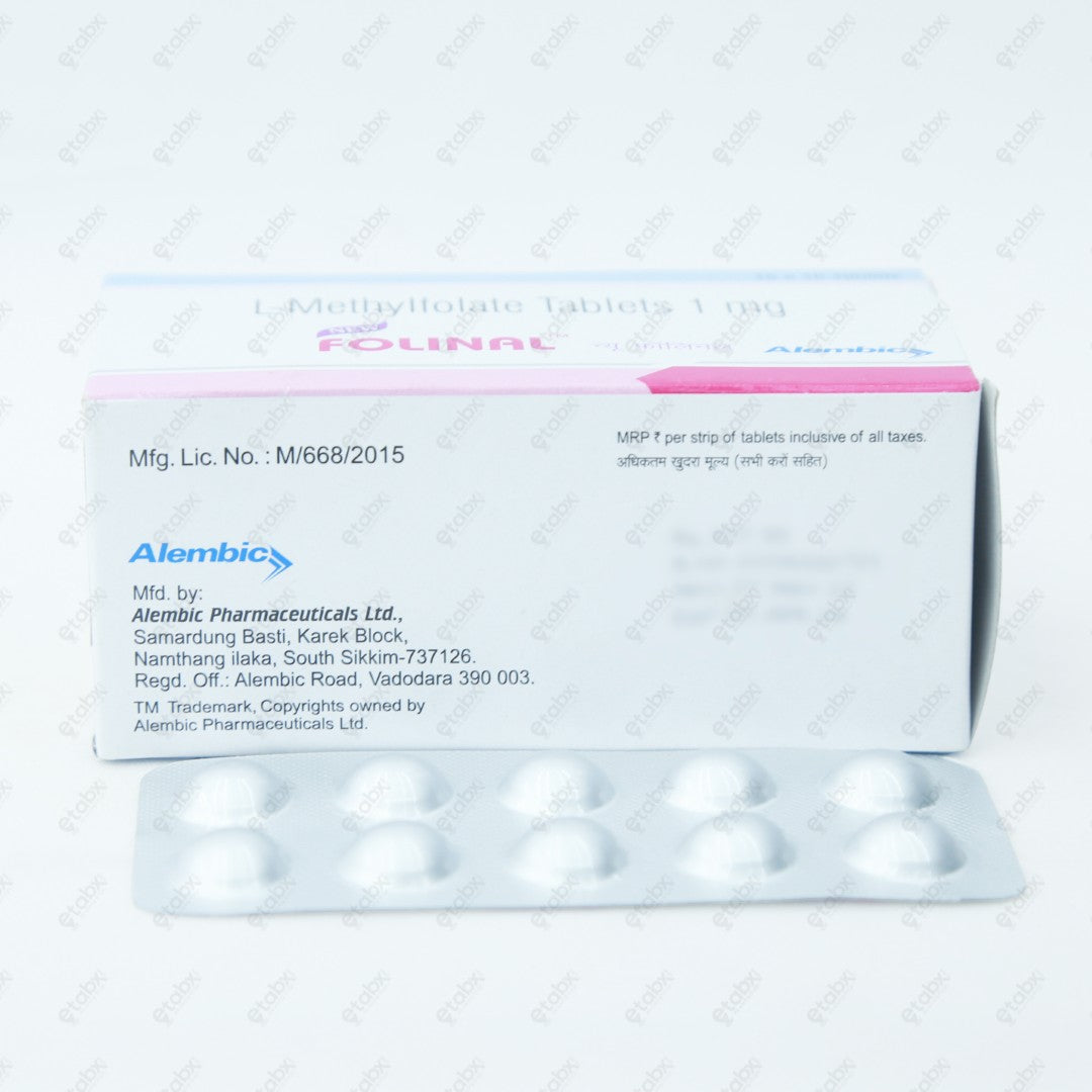 FOLINAL Tablets 10's