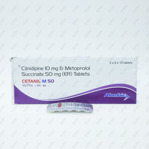 CETANIL M 50MG Tablet 10's