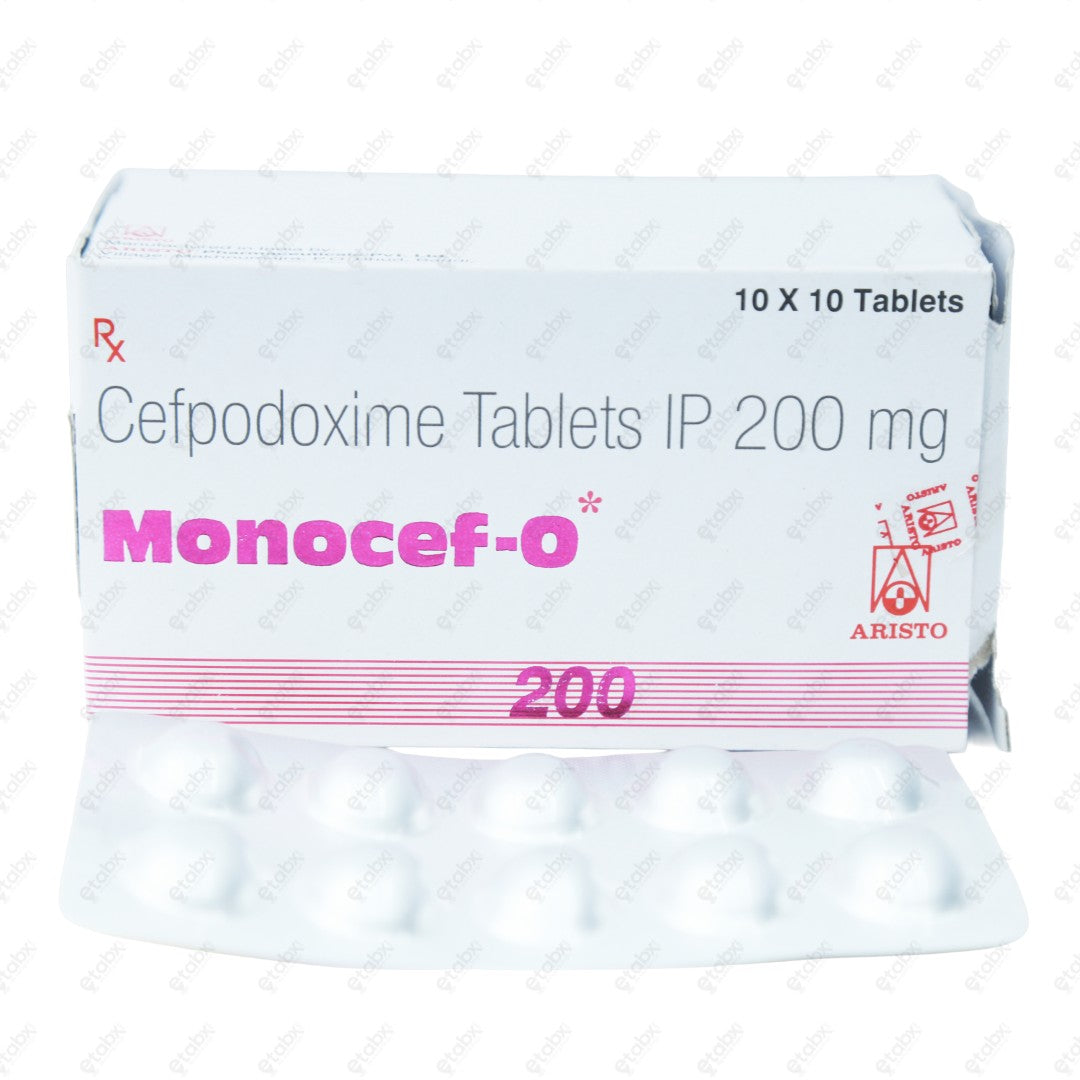Monocef O 200mg Tablet 10's
