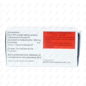 Monocef O 200mg Tablet 10's