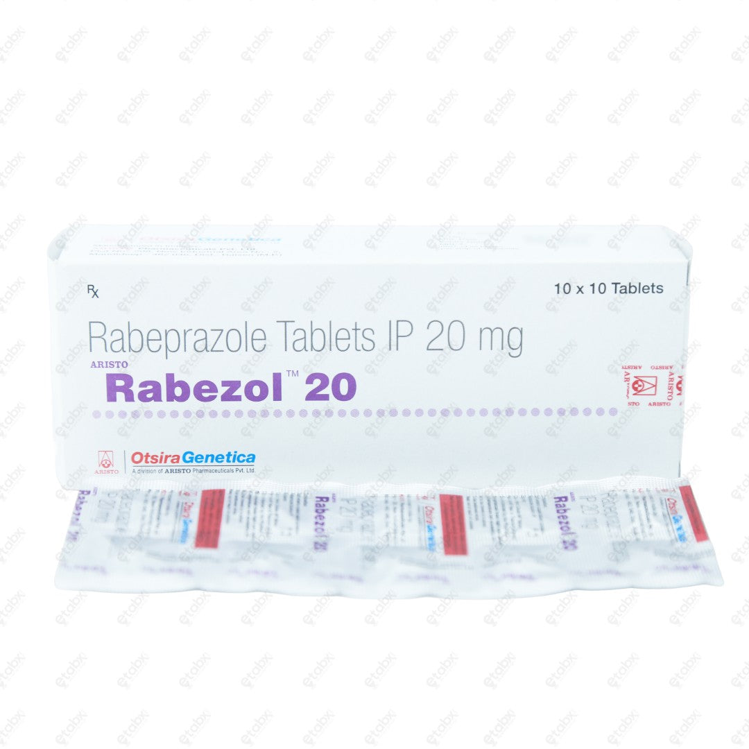 Rabezol 20mg Tablets 10'S