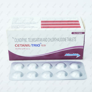 CETANIL TRIO 12.5MG Tablets 10's