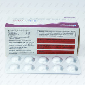 CETANIL TRIO 12.5MG Tablets 10's