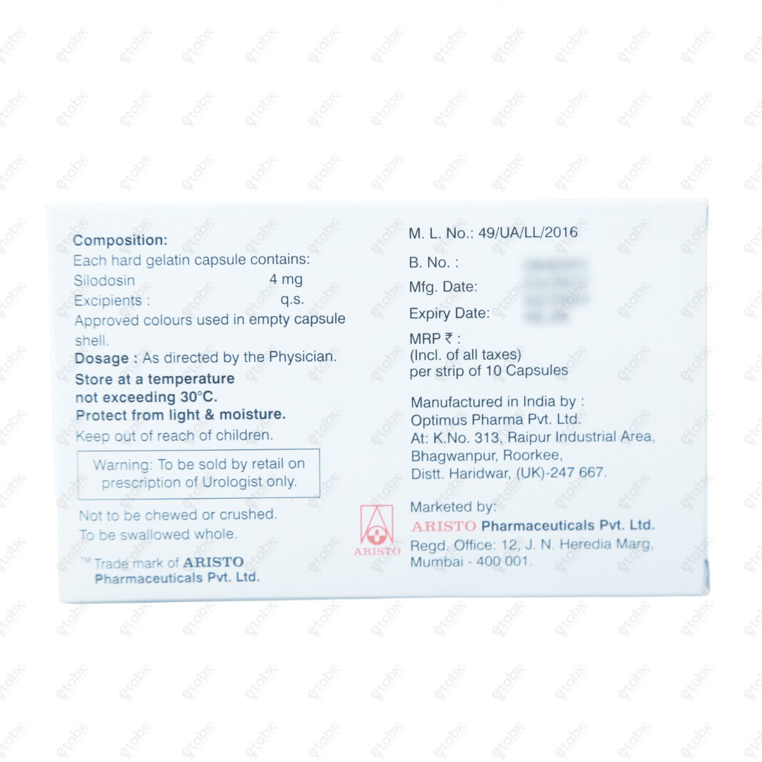 Prostagard 4 Capsule (Pack of 10)