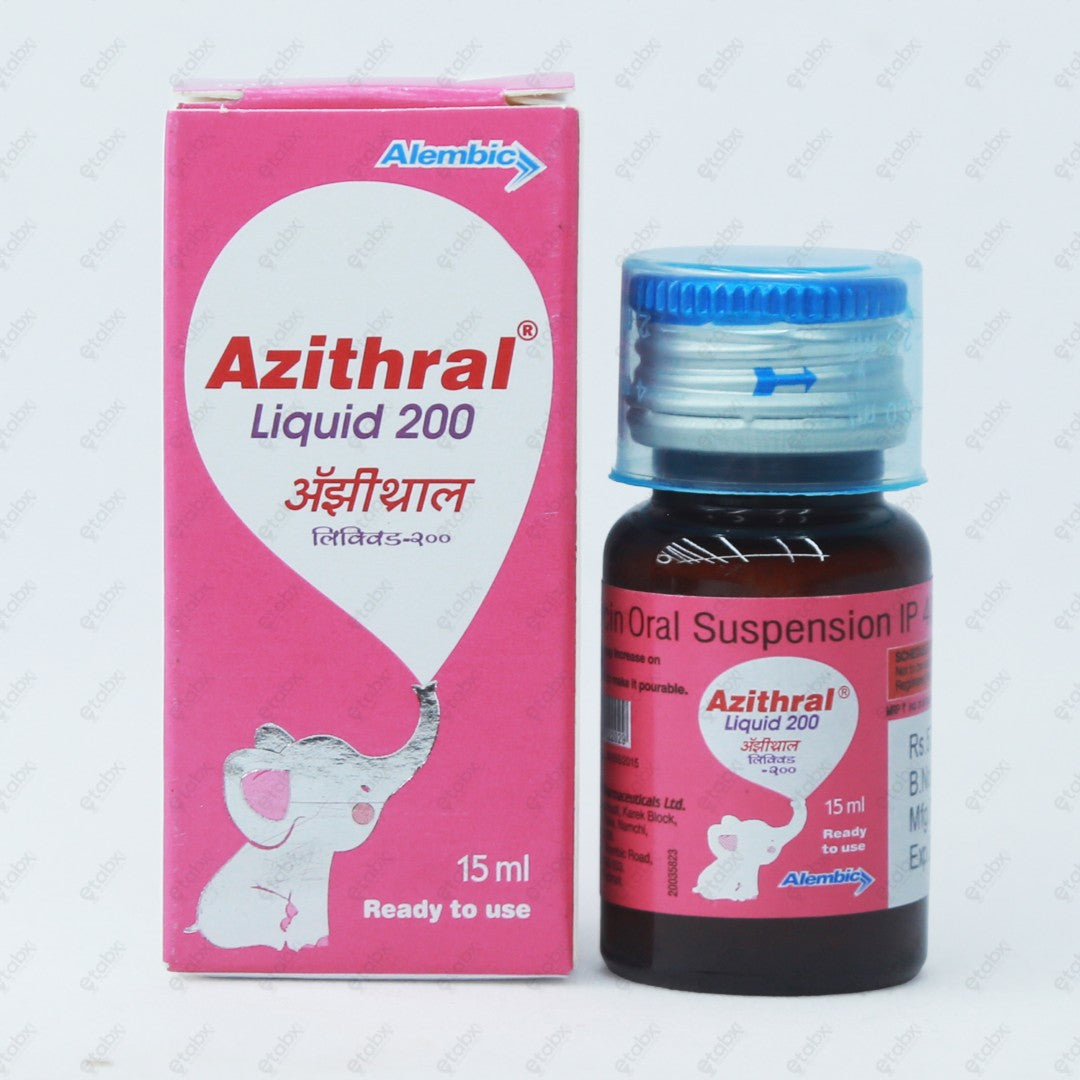 AZITHRAL 200MG Suspension 15ML