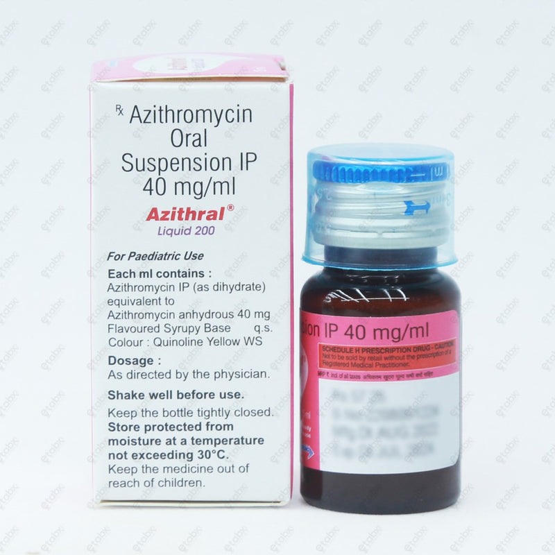 AZITHRAL 200MG Suspension 15ML
