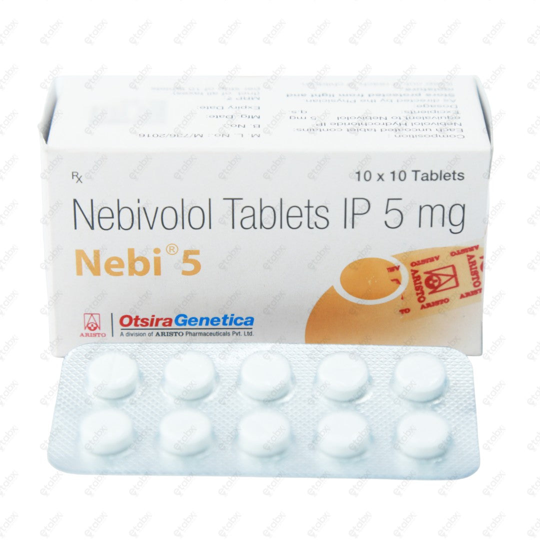 Nebi 5mg Tablet 10's