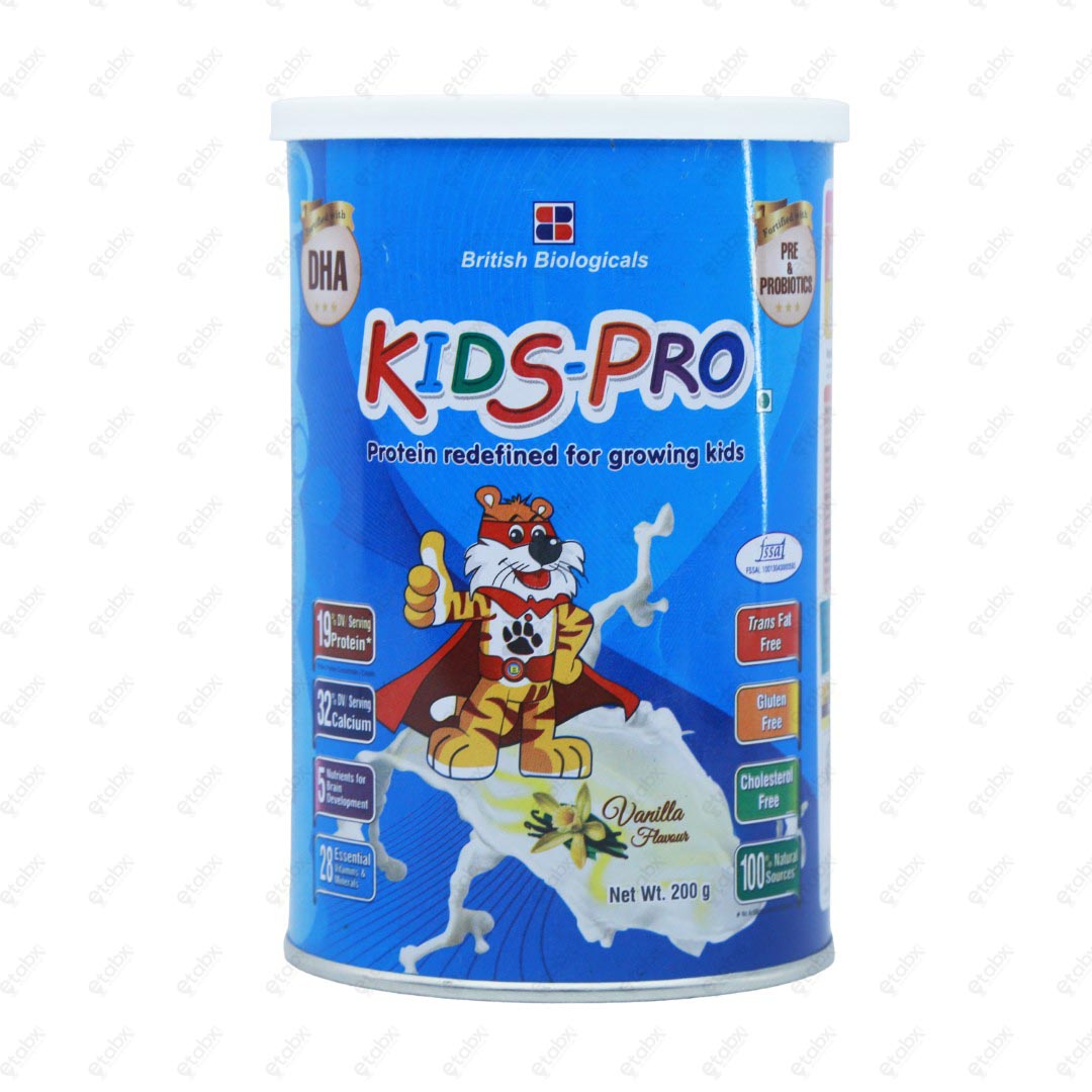 Kids Pro Vanilla Powder 200gm