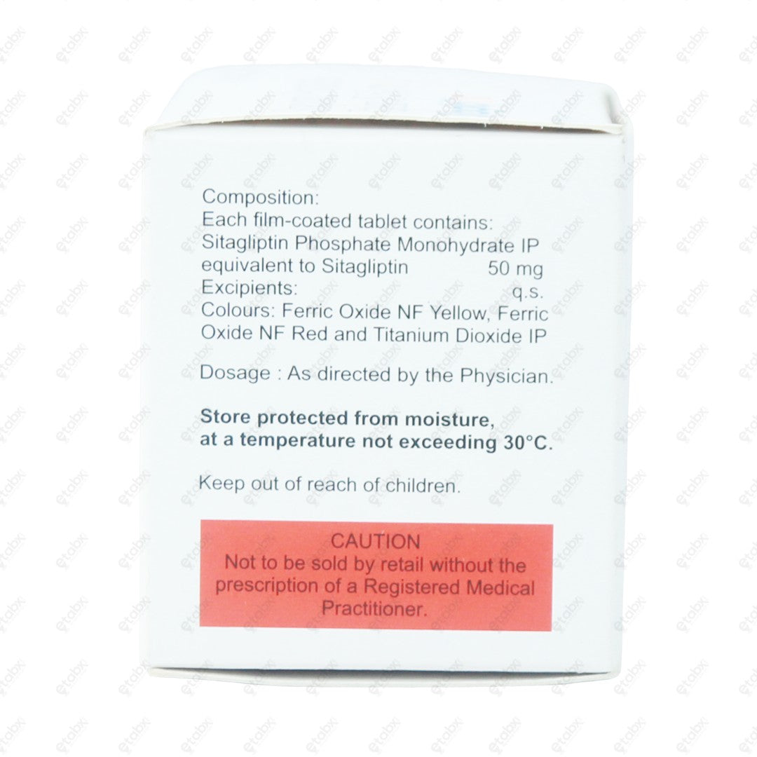 Sitaglo 50mg Tablet 15's
