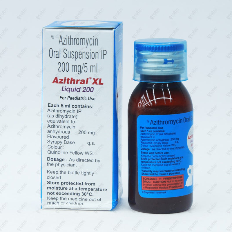 AZITHRAL XL Liquid 200mg 30ML