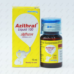AZITHRAL 100MG Suspension 15ML