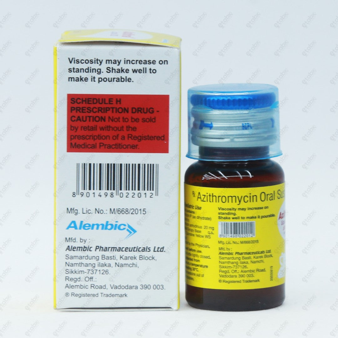 AZITHRAL 100MG Suspension 15ML