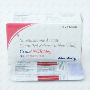 CRINA NCR 15MG Tablets 5's