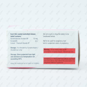 CRINA NCR 15MG Tablets 5's