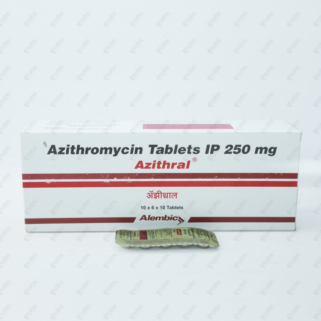 AZITHRAL 250MG Tablet 10's
