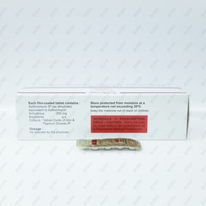 AZITHRAL 250MG Tablet 10's