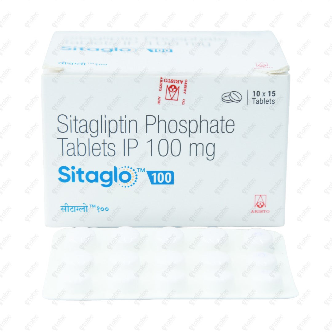 Sitaglo 100mg Tablet 15's