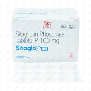 Sitaglo 100mg Tablet 15's