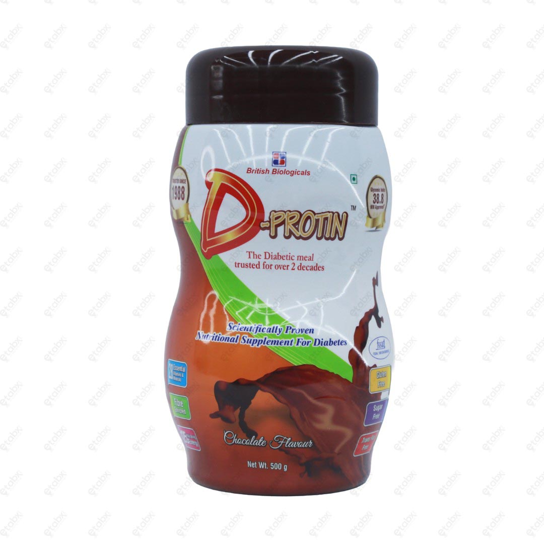 D Protin Chocolate Flavor 500gm