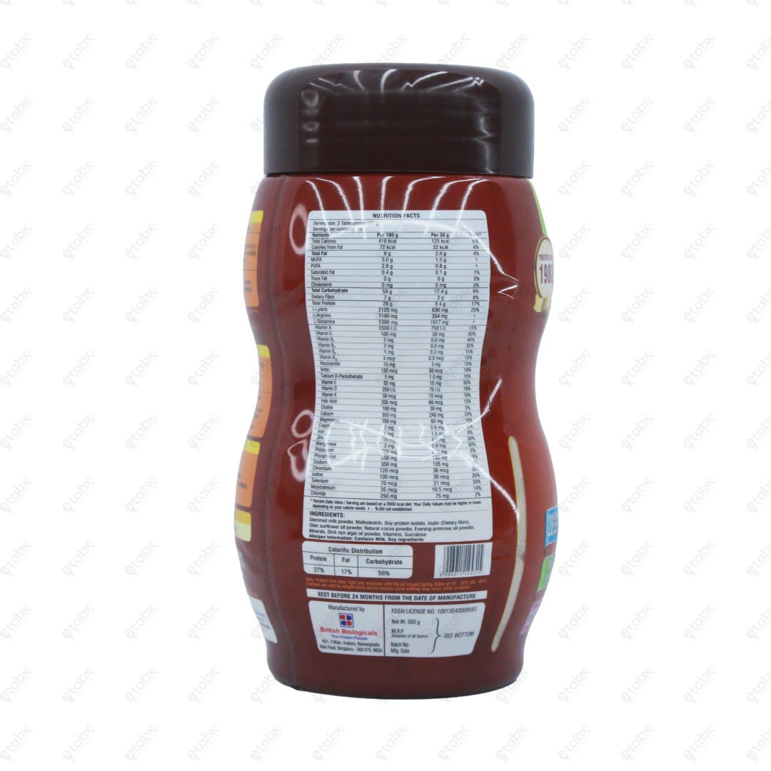 D Protin Chocolate Flavor 500gm