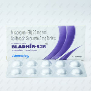 BLADMIR S 25MG Tablet 10's
