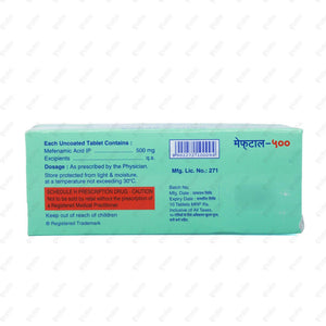 Meftal 500mg Tablet 10's