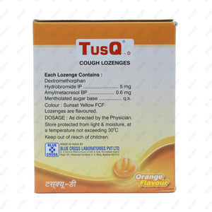 Tusq D Lozenges 6's