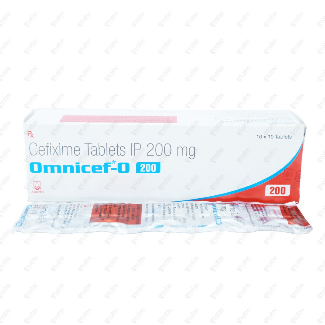 Omnicef O 200mg Tablet 10's
