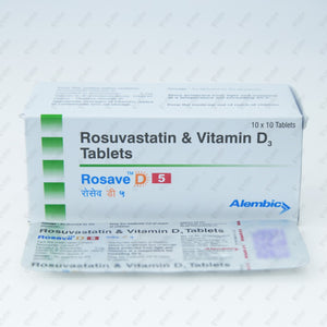 ROSAVE D 5MG Tablets 10's