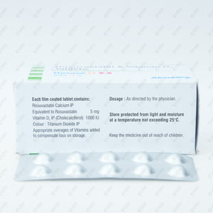 ROSAVE D 5MG Tablets 10's