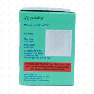 Meftagesic Tablet 10's