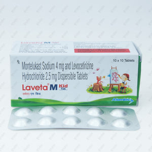 LAVETA M KID Tablets 10's
