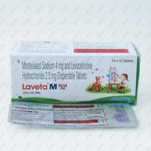 LAVETA M KID Tablets 10's