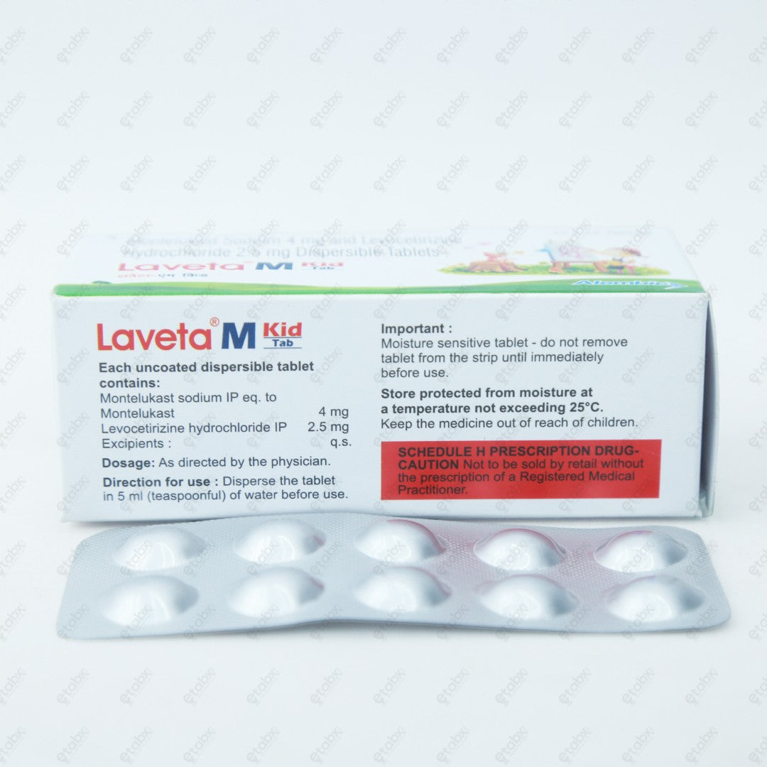LAVETA M KID Tablets 10's