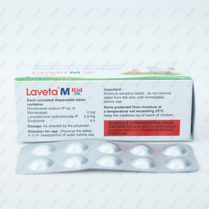 LAVETA M KID Tablets 10's