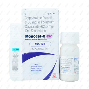 Monocef O CV 100mg Dry Syrup 30ml