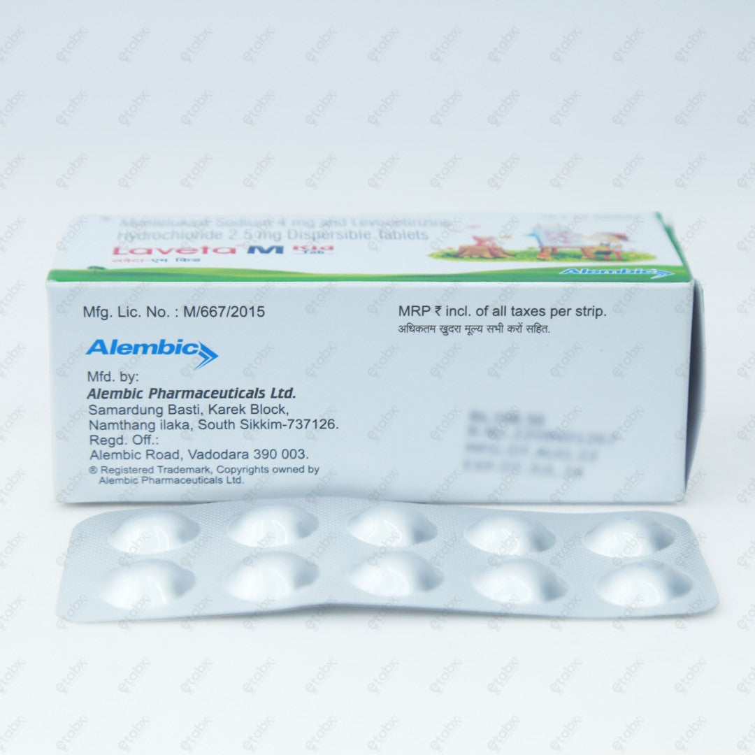 LAVETA M KID Tablets 10's